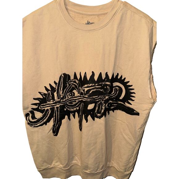 Travis Scott Utopia A3 Custom Crewneck Vest - Picture 1 of 3